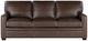 Leather Italia™ Cambria Dalton Brown Chestnut Sofa-0
