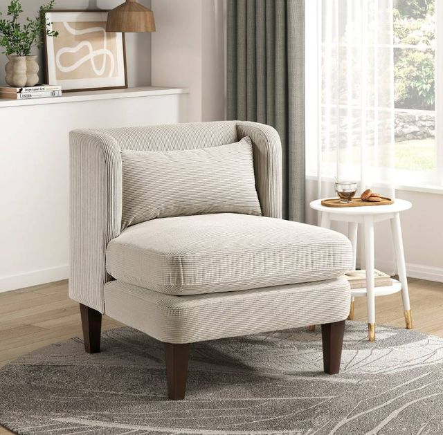 Homelegance® Forrester Taupe Accent Chair-1