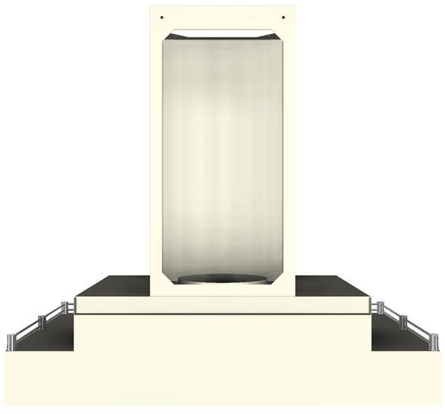 Vent-A-Hood® 36" Biscuit Contemporary Wall Mount Range Hood-2