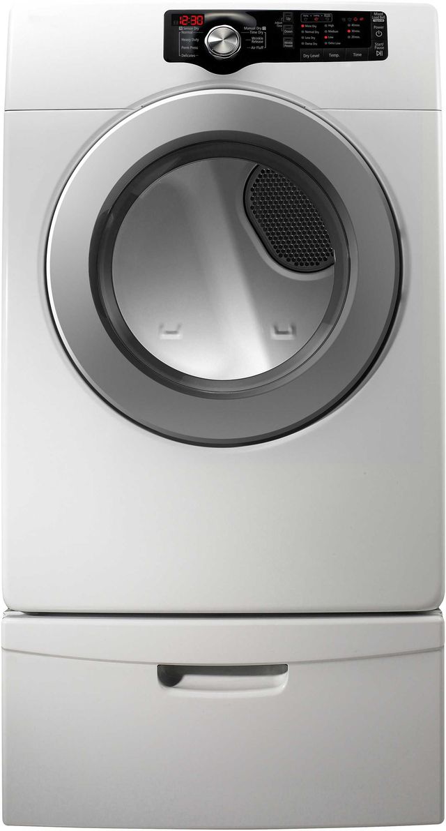 Samsung 7.3 Cu. Ft. Neat White Electric Dryer-1