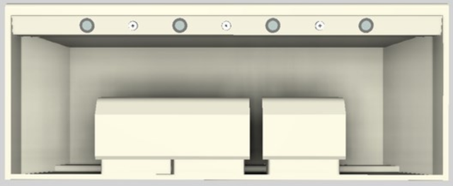 Vent-A-Hood® 60" Biscuit Wall Mounted Range Hood-2