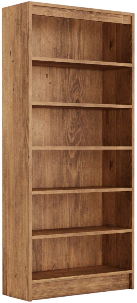 Perdue Woodworks Big Chester Saratoga Pine 6-Shelves Bookcase-0