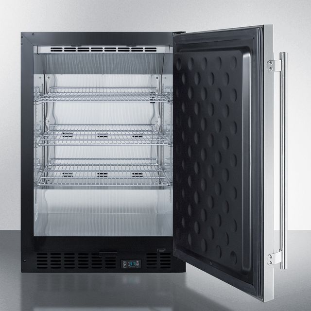 Summit® 24" 5.0 Cu. Ft. Stainless Steel Built-In Beverage Center-2