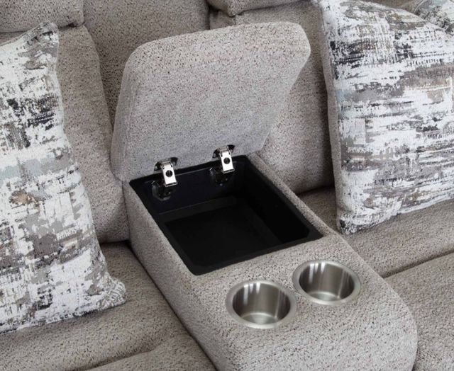 Franklin™ Logan Dolby Storm Power Reclining Loveseat with Power Headrest-2