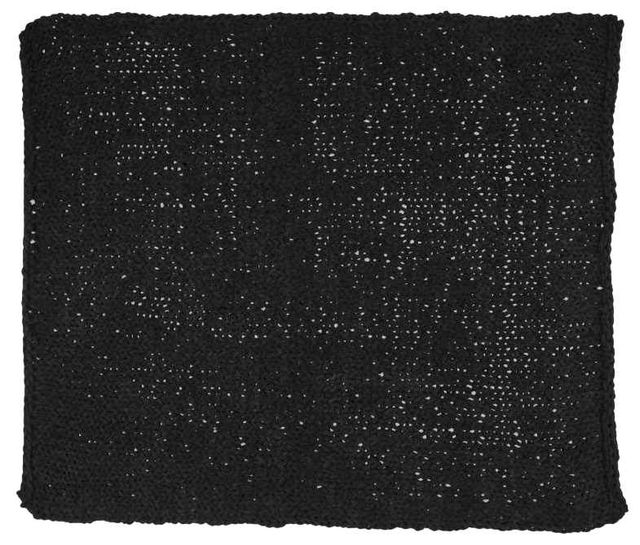 Signature Design by Ashley® Chaddon 3-Piece Black Throw Blanket Set-1