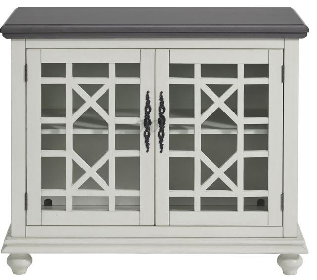 Martin Svensson Small Spaces Gray/White Entertainment Console-3