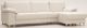 Luonto® Furniture Poet 2-Piece Off-White Right-Arm Facing Sofa Sectional and Chaise-0