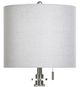 Stylecraft Cleo White Table Lamp-1