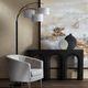 Crestview Collection Claremont Contemporary Floor Lamp-1