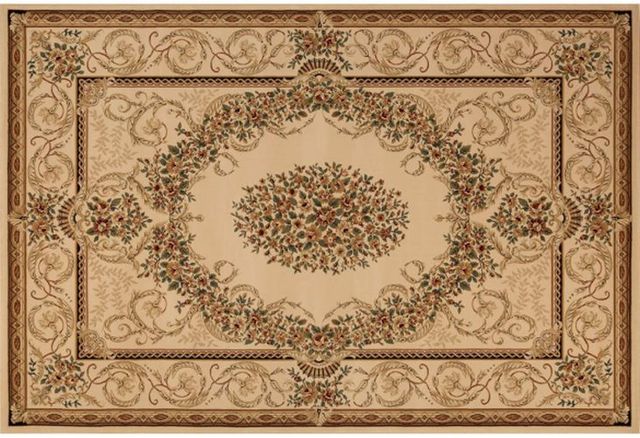 MDA Rugs Aubusson 5'x8' Style 1 Area Rug-1