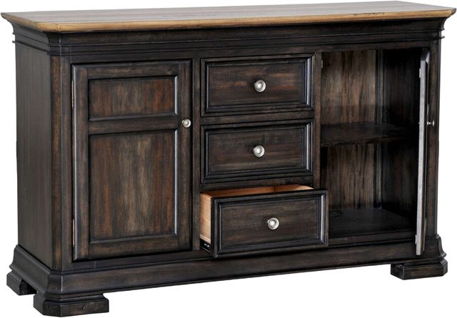  Napa Furniture Design Grand Louie Misty Night/Wheat Buffet-0