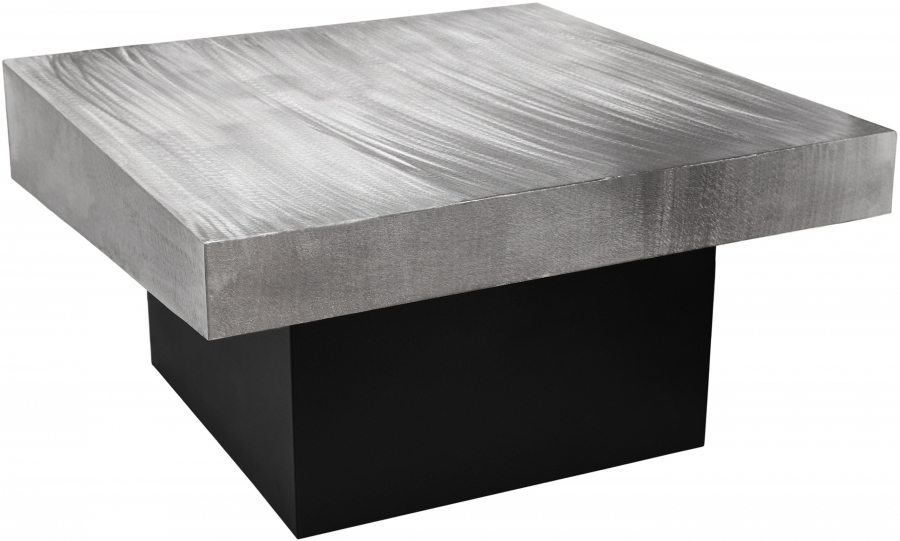 Meridian Furniture Palladium Coffee Table - Silver