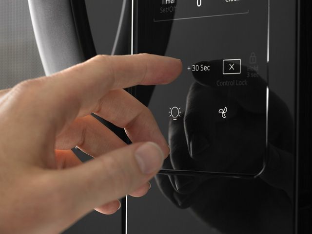 Whirlpool® 1.7 Cu. Ft. Black Over the Range Microwave-8
