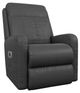 La-Z-Boy® Finley Onyx Leather Power Rocking Recliner with Headrest and Lumbar-0