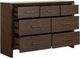 Magnussen Home® Llewellyn Columbian Walnut Drawer Dresser-1