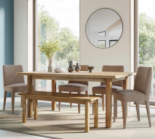 Jofran Inc. Urban Archive Wilson Sable Upholstered Dining Side Chair-1