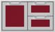 Hestan® AGSDR Series 36” Tin Roof Outdoor Combo Door/Drawer-0