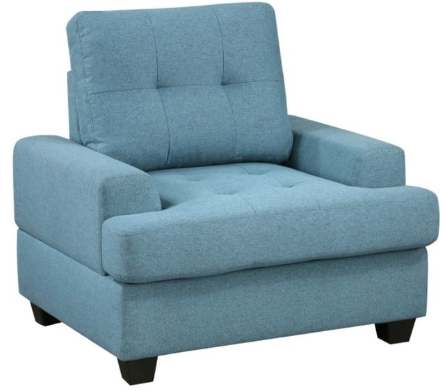Mazin Furniture Dunstan Blue Chair-0