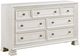 Homelegance® Theodora Pearl White Dresser-0