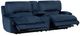 Steve Silver Co. Olsen 3-Piece Indigo Dual-Power Zero-Gravity Modular Reclining Console Loveseat-4