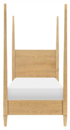 Legacy Classic Today's Traditions Natural Hickory Youth Twin Poster Bed-2