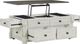 Signature Design by Ashley® Havalance Gray Wood Lift-Top Cocktail Table with White Base-3
