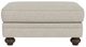 Flexsteel® Winston Silver Driftwood Cocktail Ottoman-2
