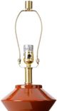 Surya Edison Glazed Burnt Orange Table Lamp-3