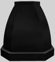 Vent-A-Hood® Designer Series 48" Black Island Range Hood-2