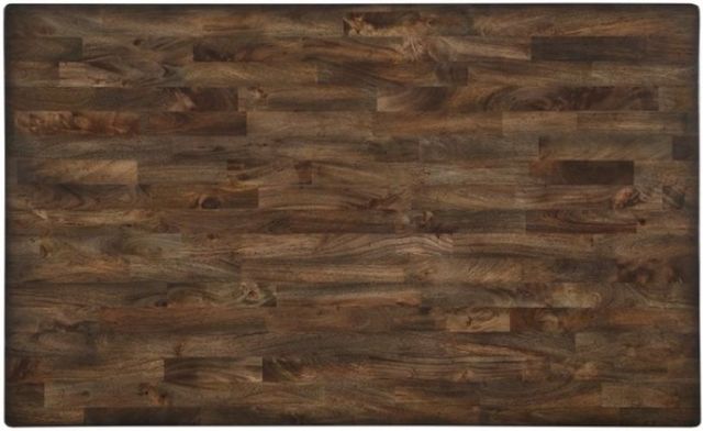Winners Only® Zoey Brown 78" Dining Table-2