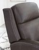 Parker House® Vermont Slate Noire Manual Pushback Recliner-2