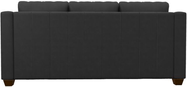 La-Z-Boy® Charlie Navy Leather Queen Sleep Sofa-4