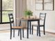 Signature Design by Ashley® Gesthaven Blue/Natural Dining Drop Leaf Table-5