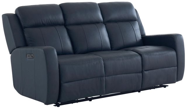 Bassett® Furniture Club Level Norwood Slate Power Reclining Sofa-2