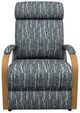 Best® Home Furnishings Customizable Kinetix Power Rocker Recliner with Honey Birch Legs-1