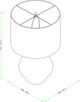 Surya Burke Light Gray Table Lamp-1