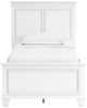 Signature Design by Ashley® Fortman White Twin Panel Bed-1