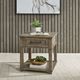 Liberty Furniture Parkland Falls Weathered Taupe Rectangular End Table-1