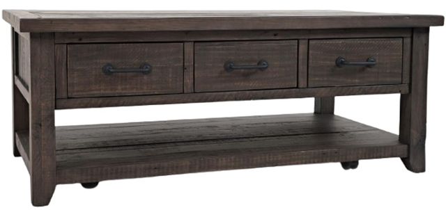 Jofran Inc. Madison County Harris Barnwood Cocktail Table-0