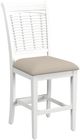 HH2 Home Bayberry 2-Piece Cream/White Counter Stool Set-1