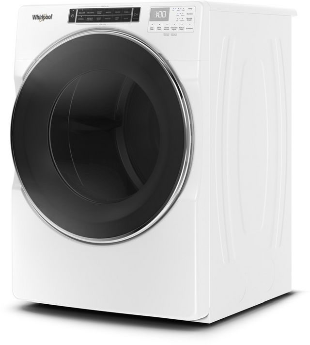 Whirlpool® 7.4 Cu. Ft. White Front Load Gas Dryer-3