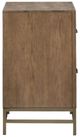 Magnussen Home® Lindon Belgian Wheat Drawer Nightstand-4