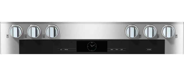 Miele 36" Liquid Propane Clean Touch Steel Pro Style Dual Fuel Range-1