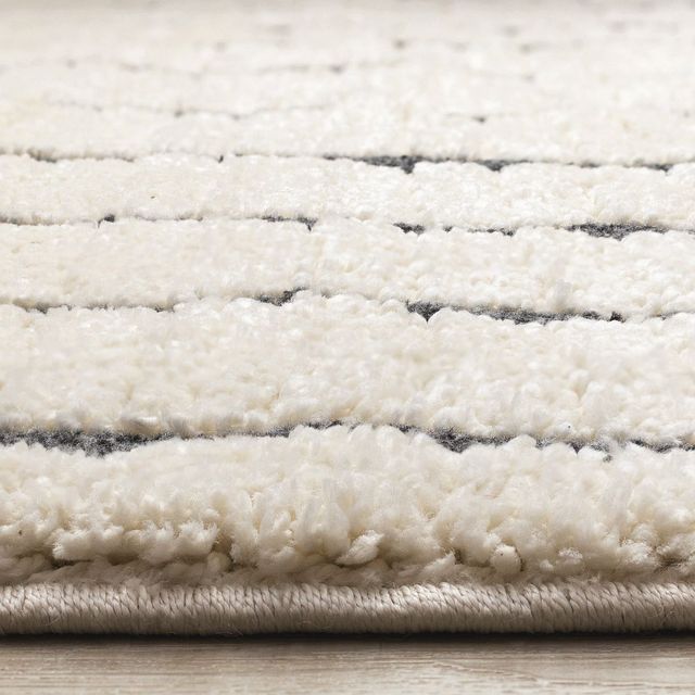 Kalora Interiors Talia Cream/Grey 5'x8' Style 4 Area Rug-1