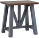 aspenhome® Pinebrook Denim Chairside Table-0