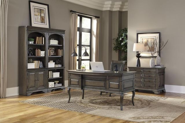 Aspenhome® Arcadia Truffle Office Arm Chair-3