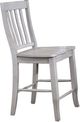 Winners Only® Carmel Gray Rake Bar Stool-0