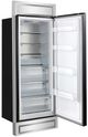 FORNO® Maderno Series Espresso 32" 13.6 Cu. Ft. Black and Antique Brass Built In Right Hinge Convertible Refrigerator/Freezer-3
