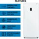 Kenmore® 17 Cu. Ft. White Garage Ready Convertible Upright Freezer with Quick Freeze-4