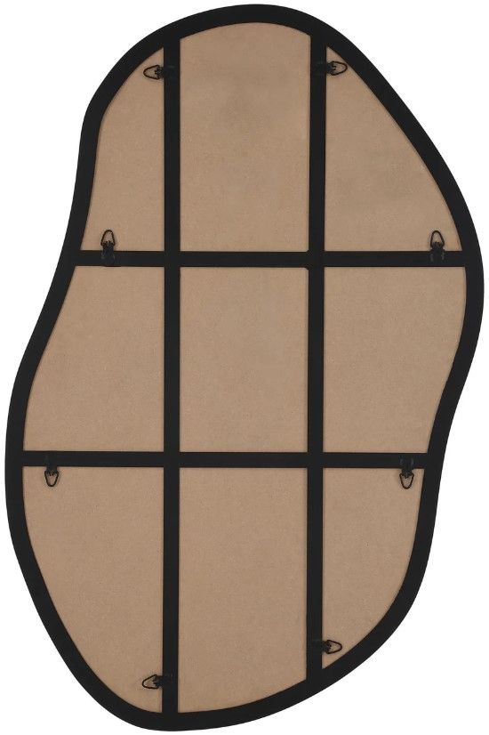 Renwil® Jane Matte Black Accent Mirror-3
